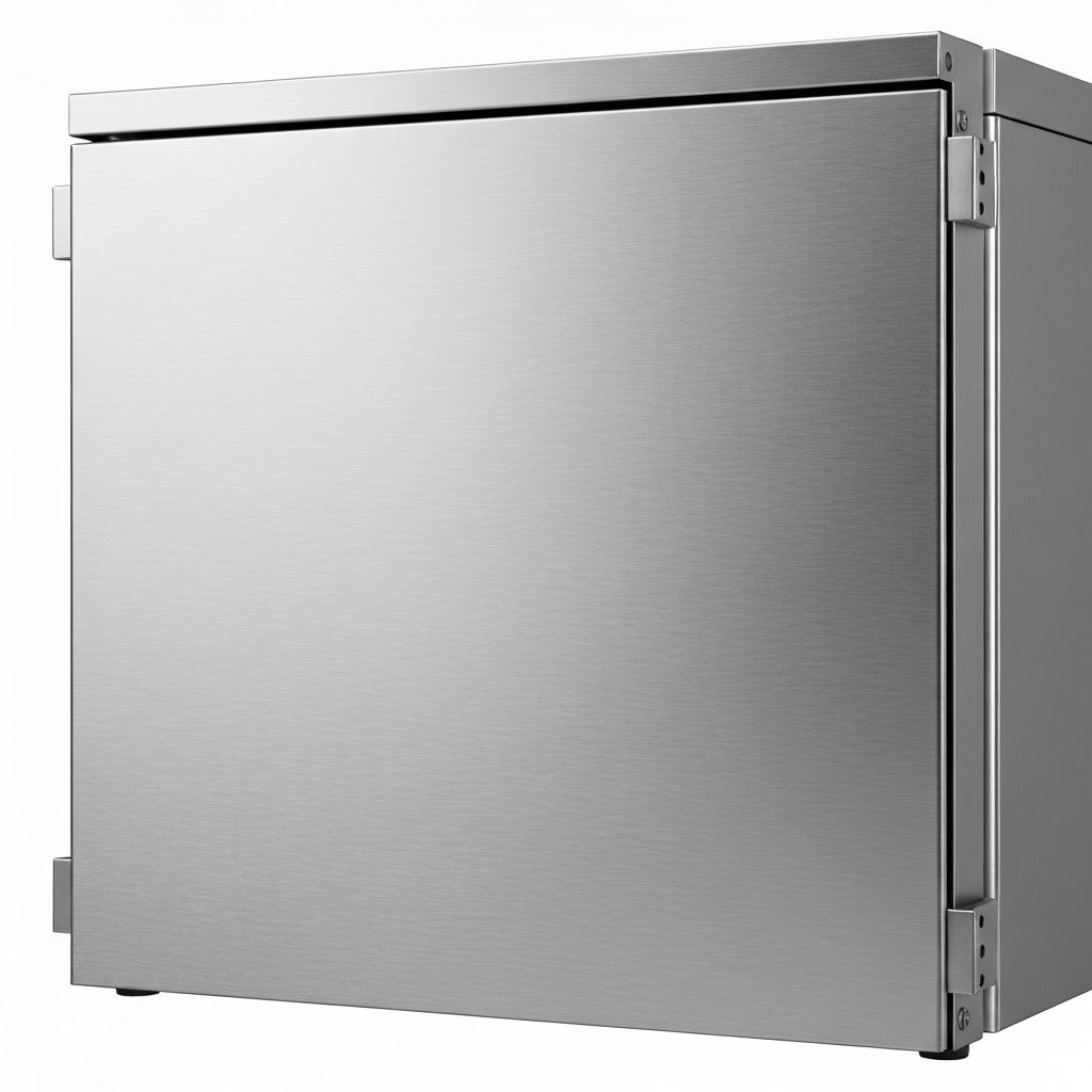 Funktionswand Edelstahl